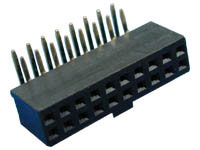 AP-10PRA Amphenol PCB 10 pin Right Angle