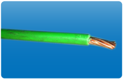 Green NYAF Cable 1.5mm