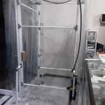 Bilik Disinfektan Versi Ekonomis - Rangka PVC