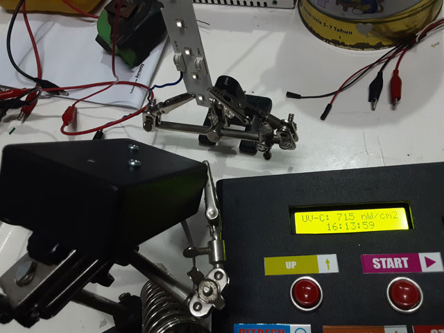 UVC Sensor tanpa halangan