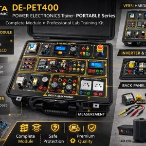 Power Electronics Trainer industrial learning kit Delta Electronic untuk praktikum elektronika daya dan training teknik elektro industri