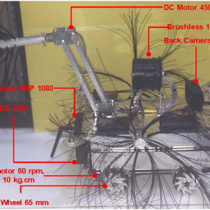 Robot Pembersih Saluran Industri 360° dengan Kamera & Blower
