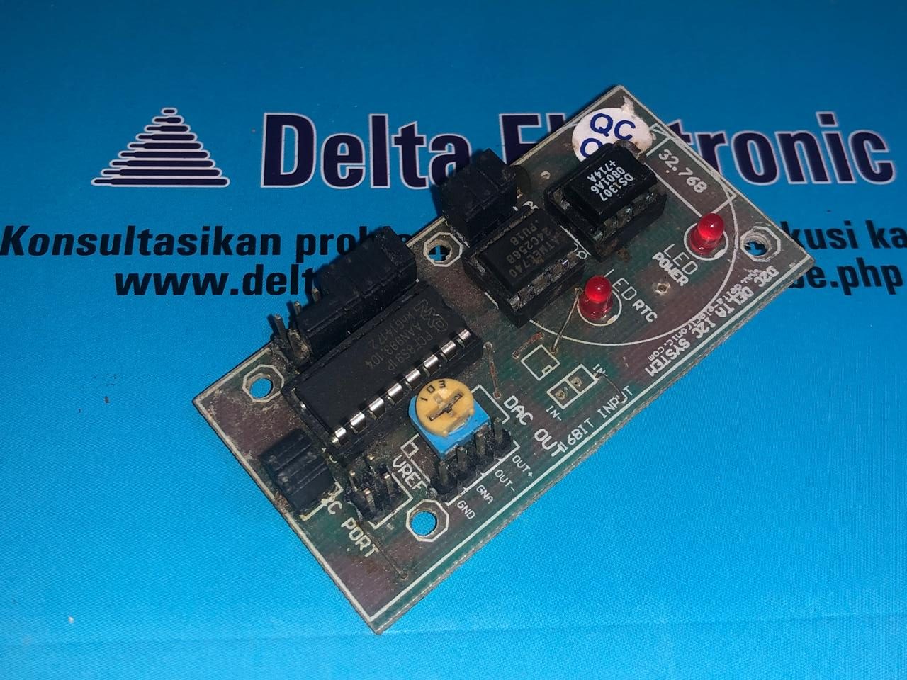D2C Delta I2C System ADC DAC EEPROM RTC Interface Module - Gambar 2