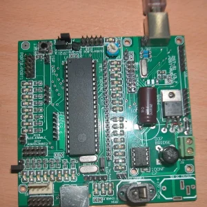 DST-51 V3.7 Development Board AT89S51 AT89S52 AVR ATMega8515 USB Microcontroller Trainer