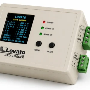 Lovato Datalogger RS485 Modbus RTU Energy Meter Data Logger OLED Display Delta Electronic