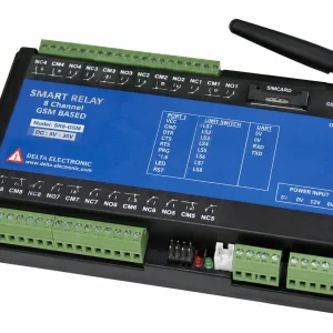 Smart Relay GSM 8 Channel SMS Controller Industrial Remote Relay Delta Electronic